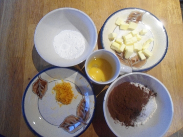 chocolate orange tort ingredients